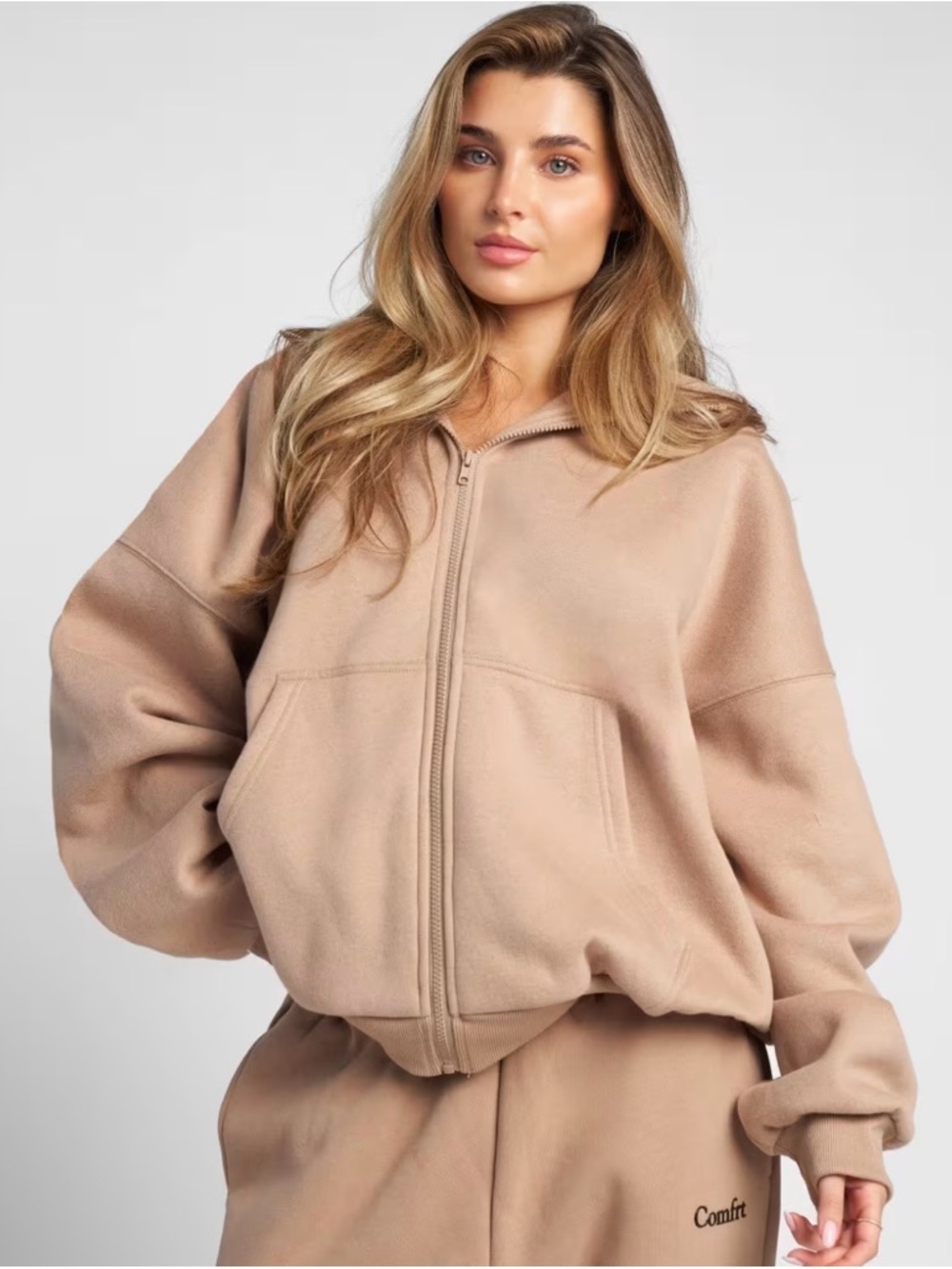 Comfrt Cloud Zip Up Hoodie, medium